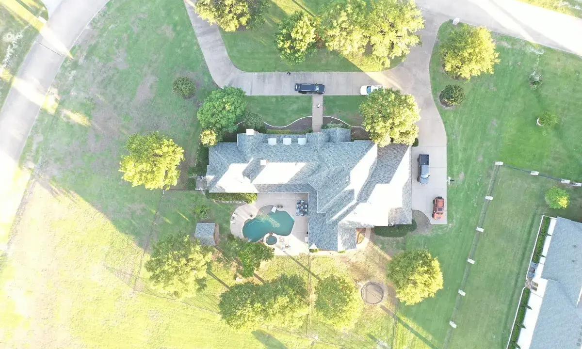 New shingle roof installation on a home in Gonzalez